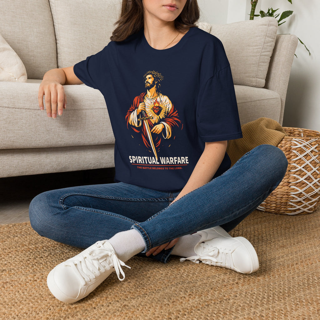SPIRITUAL WARFARE THE BATTLE BELONGS TO THE LORD T-Shirt