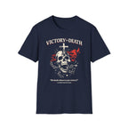 VICTORY OVER DEATH CROSS BROKEN SKULL T-Shirt