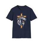 LION CROSS CROWN OF THORNS T-Shirt