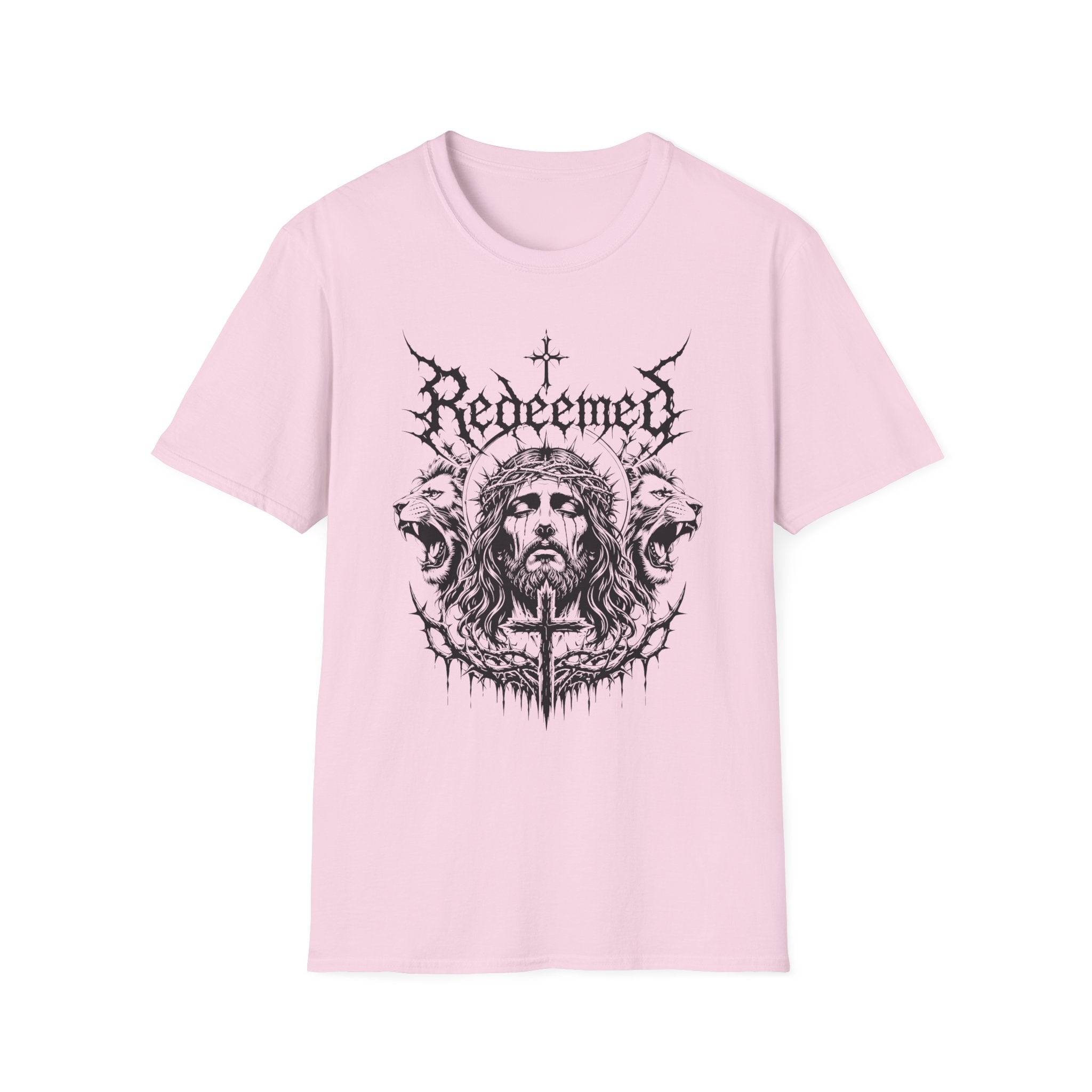 REDEEMED JESUS LION METAL T-Shirt