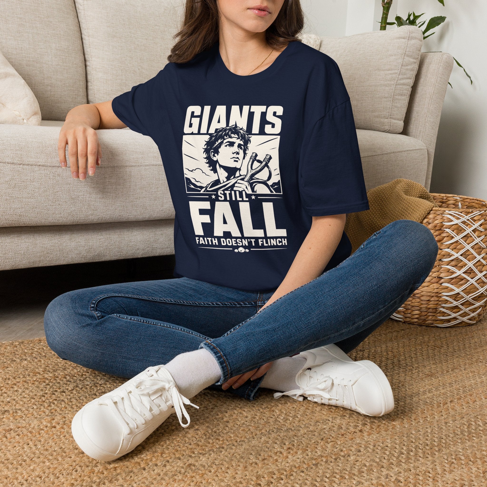 GIANTS STILL FALL FAITH DOESN'T FLINCH T-Shirt