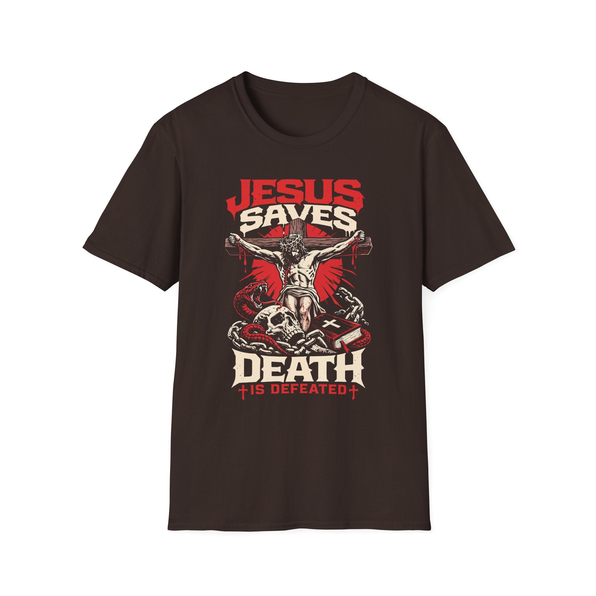 JESUS SAVES DEATH IS DEFEATED T-Shirt