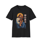 Jesus Manga Hugging Man T-Shirt