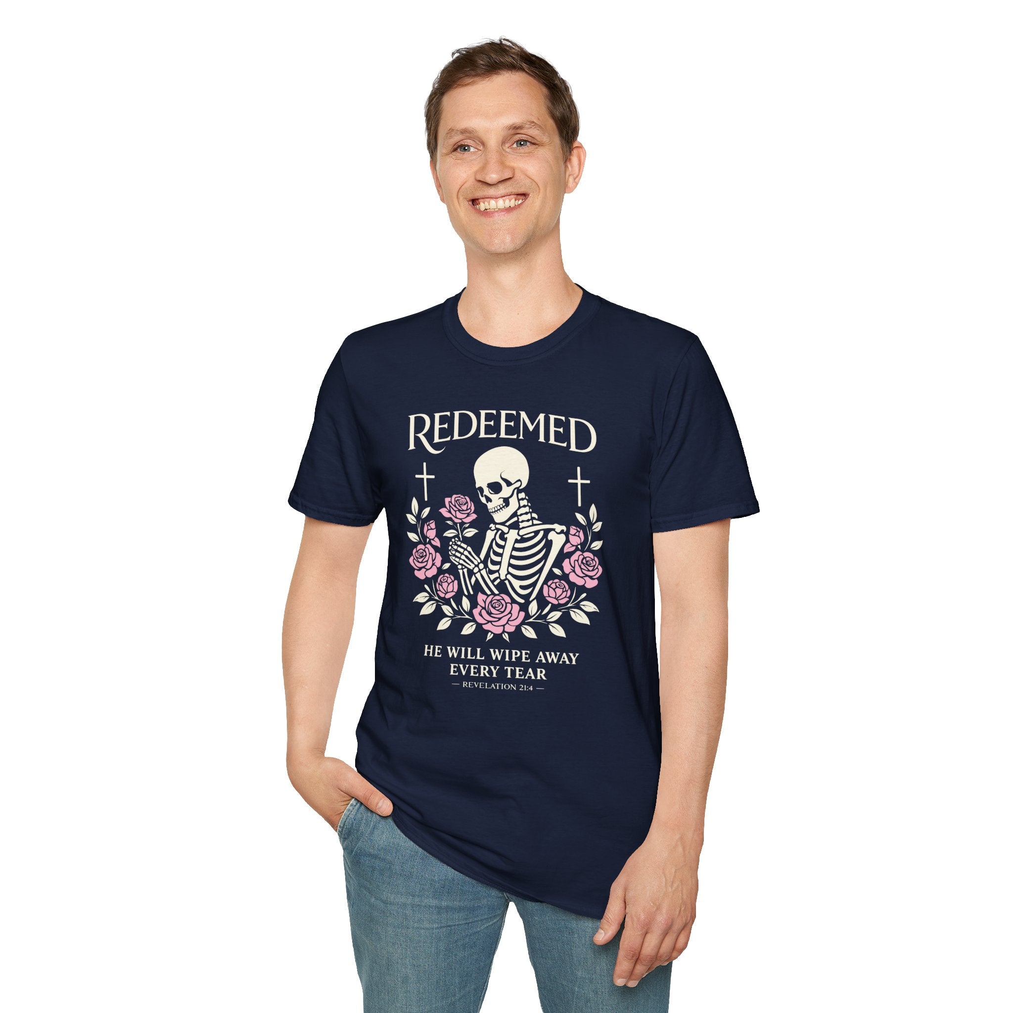 REDEEMED HE WILL WIPE AWAY EVERY TEAR T-Shirt