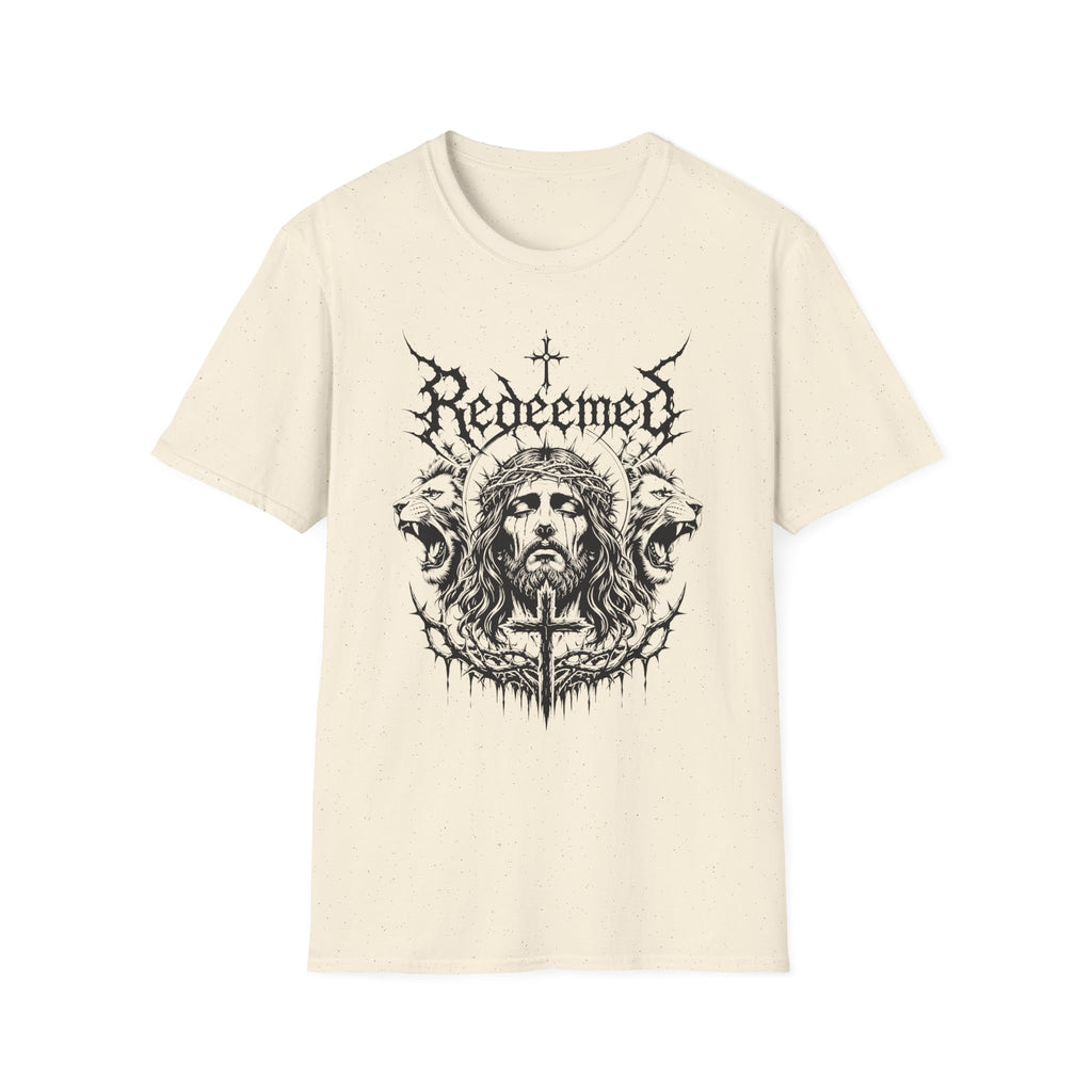 REDEEMED JESUS LION METAL T-Shirt