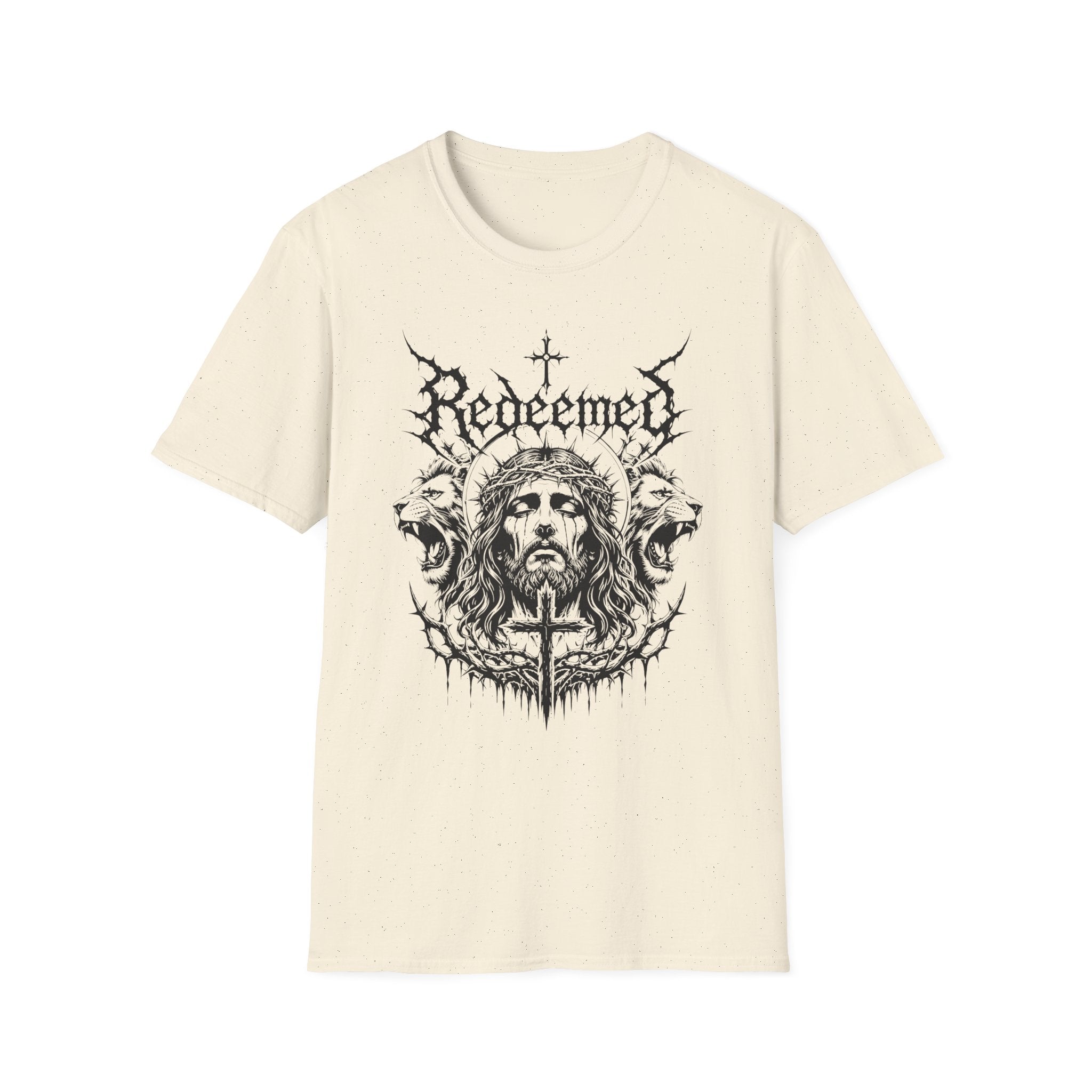 REDEEMED JESUS LION METAL T-Shirt