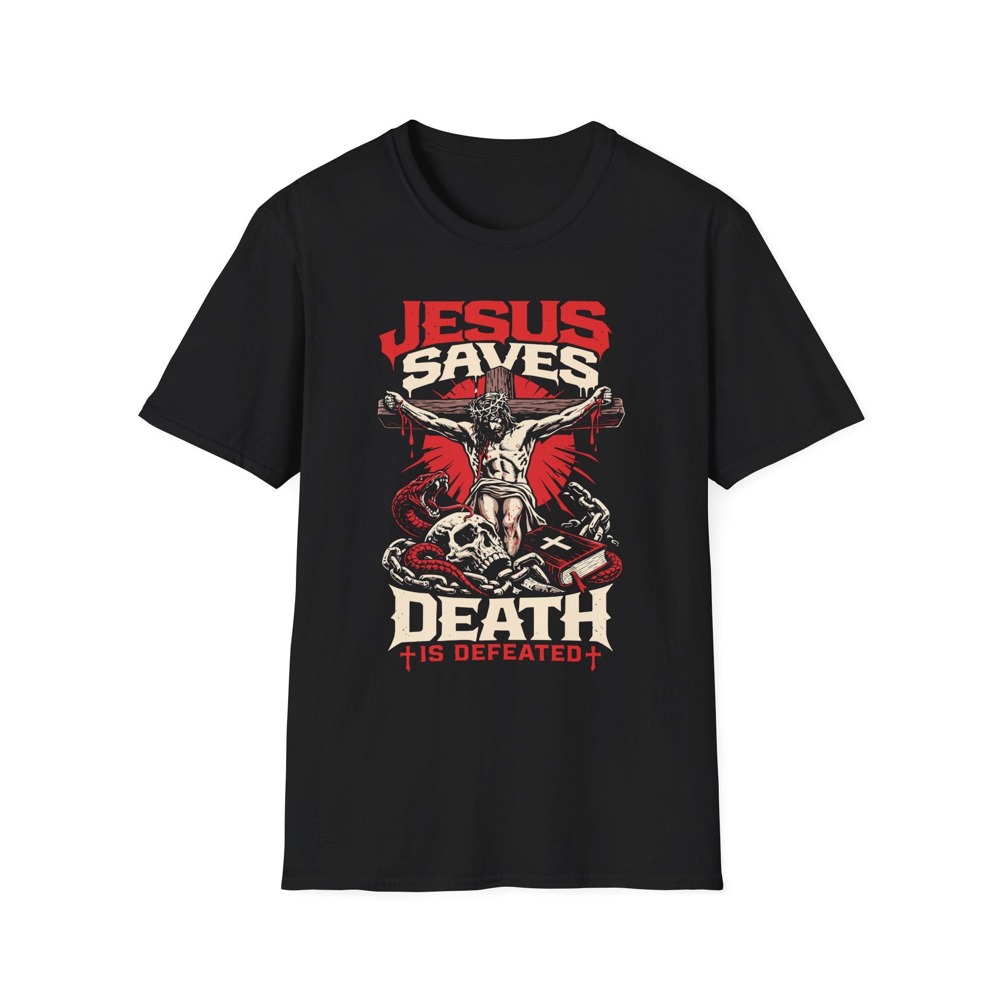 JESUS SAVES DEATH IS DEFEATED T-Shirt