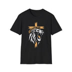 LION CROSS CROWN OF THORNS T-Shirt