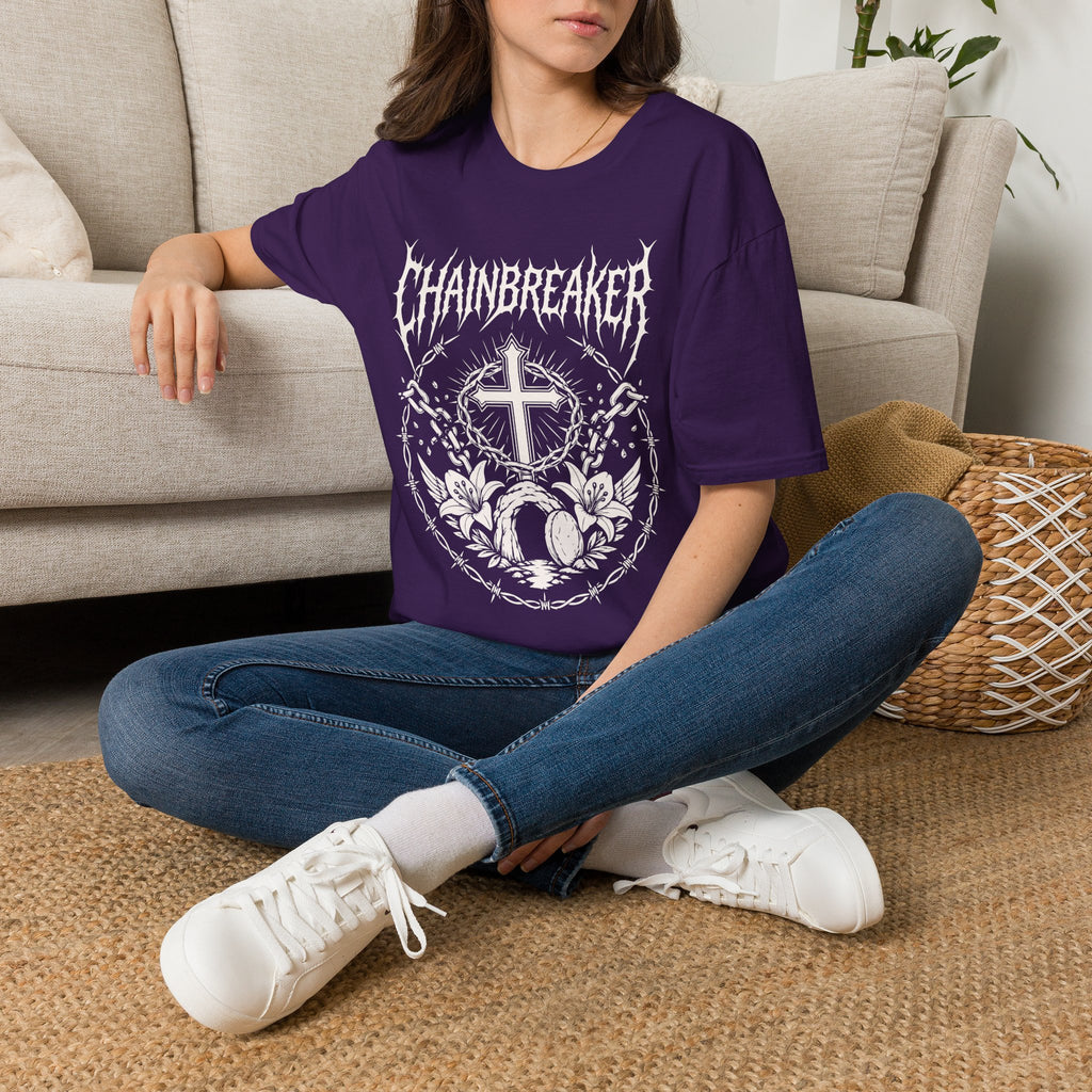 CHAINBREAKER CROSS TOMB METAL T-Shirt