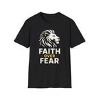 FAITH OVER FEAR LION T-Shirt