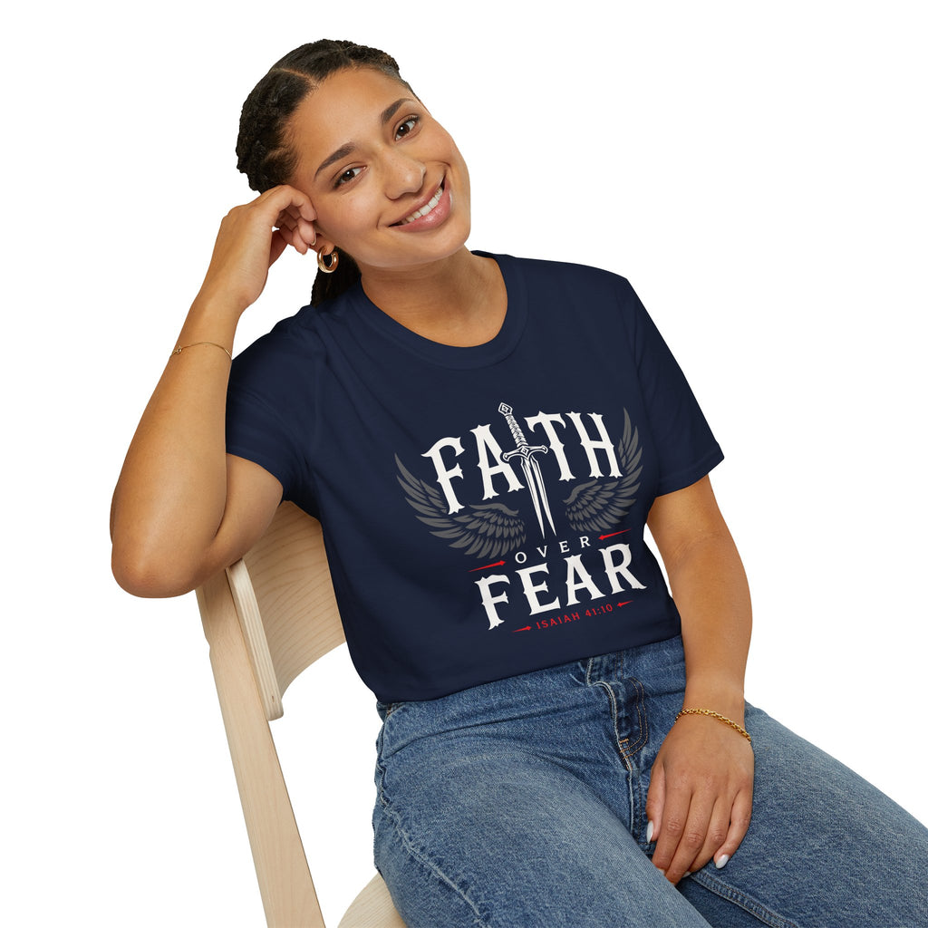 FAITH OVER FEAR SWORD T-Shirt