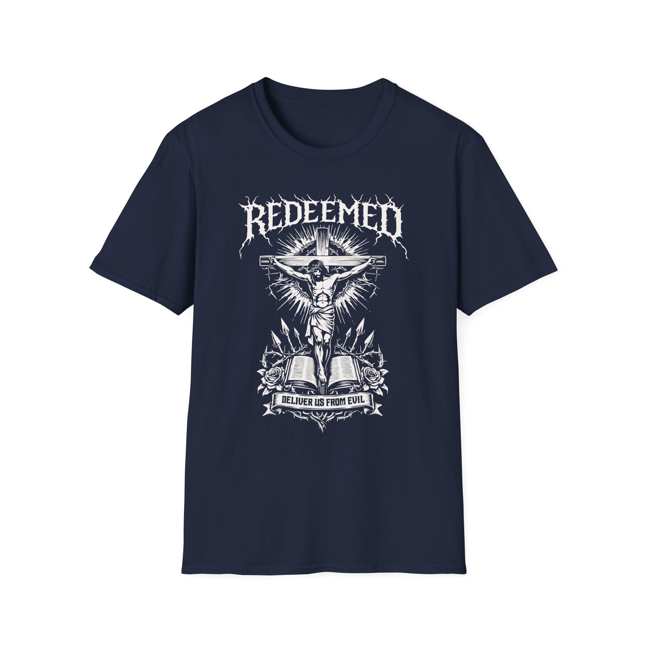 REDEEMED JESUS CROSS METAL T-Shirt