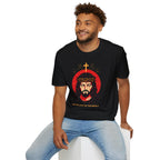 I AM THE LIGHT OF THE WORLD 2 less text T-Shirt