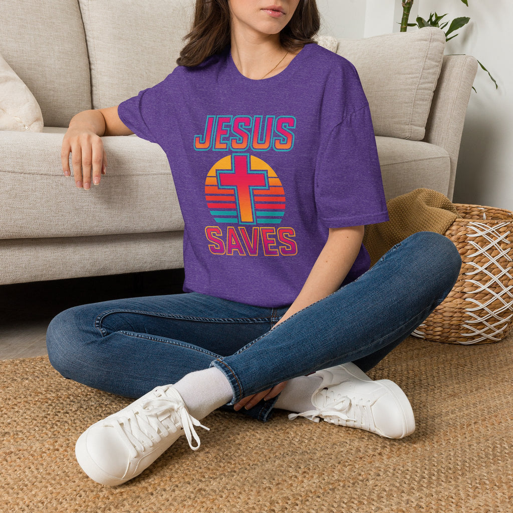 JESUS SAVES RETRO T-Shirt