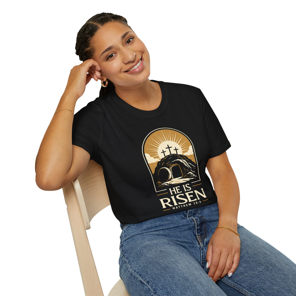 HE IS RISEN TOMB T-Shirt