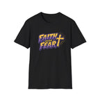 FAITH OVER FEAR YELLOW PURPLE 2 T-Shirt