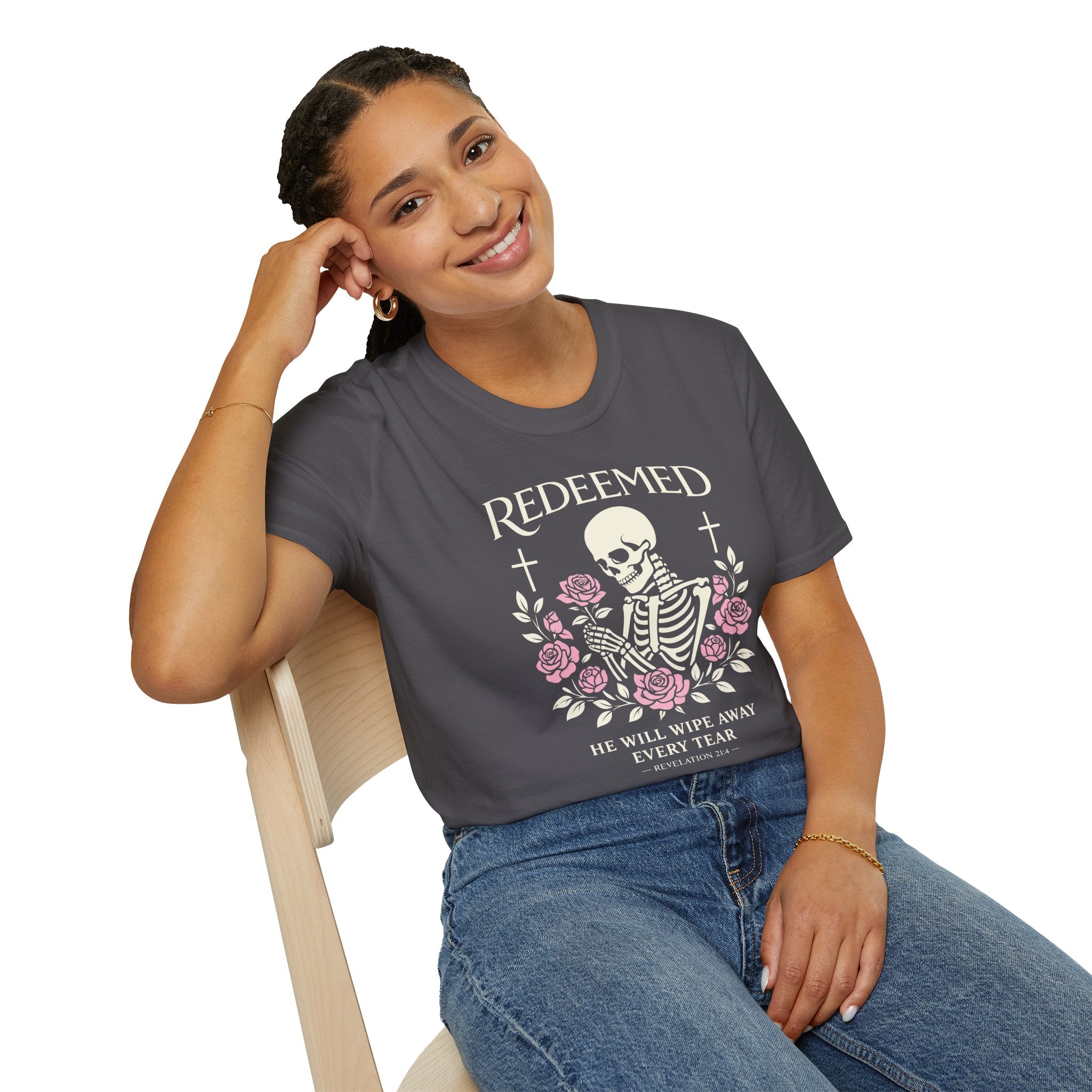 REDEEMED HE WILL WIPE AWAY EVERY TEAR T-Shirt