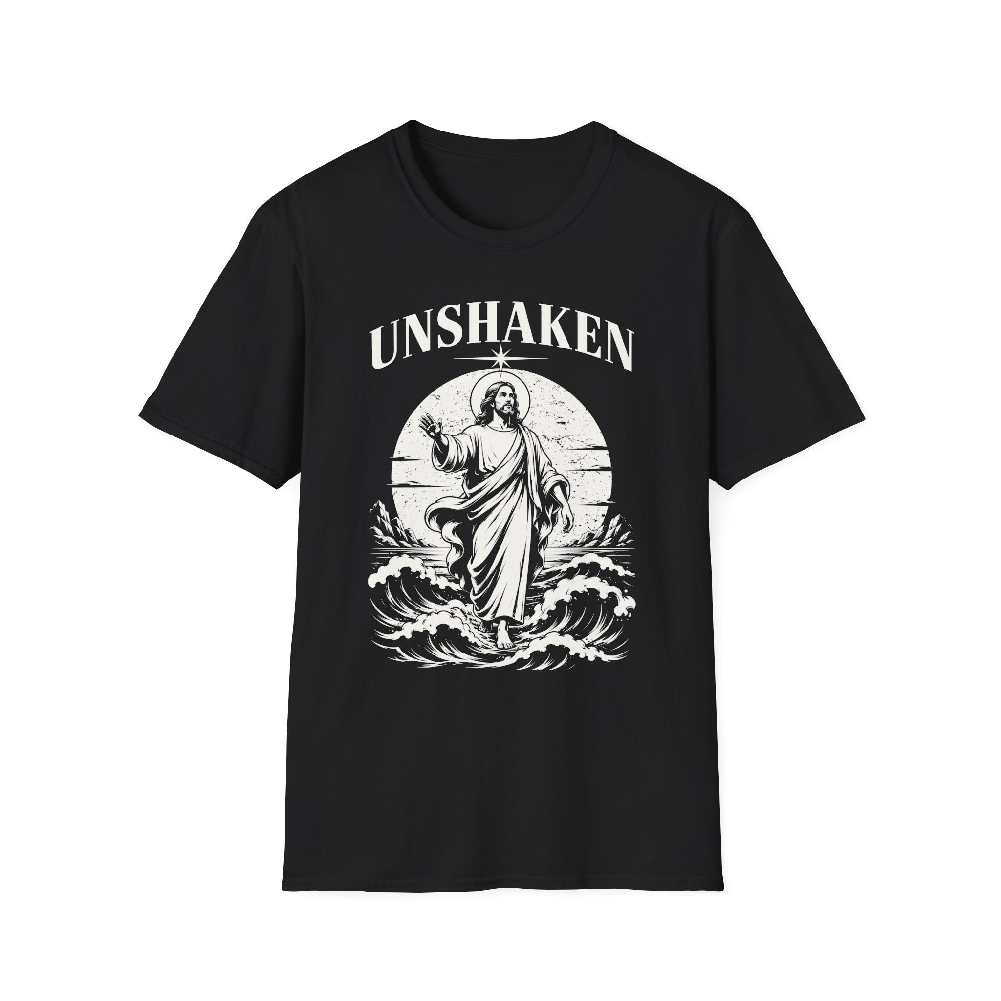 UNSHAKEN JESUS WALKING ON WATER T-Shirt
