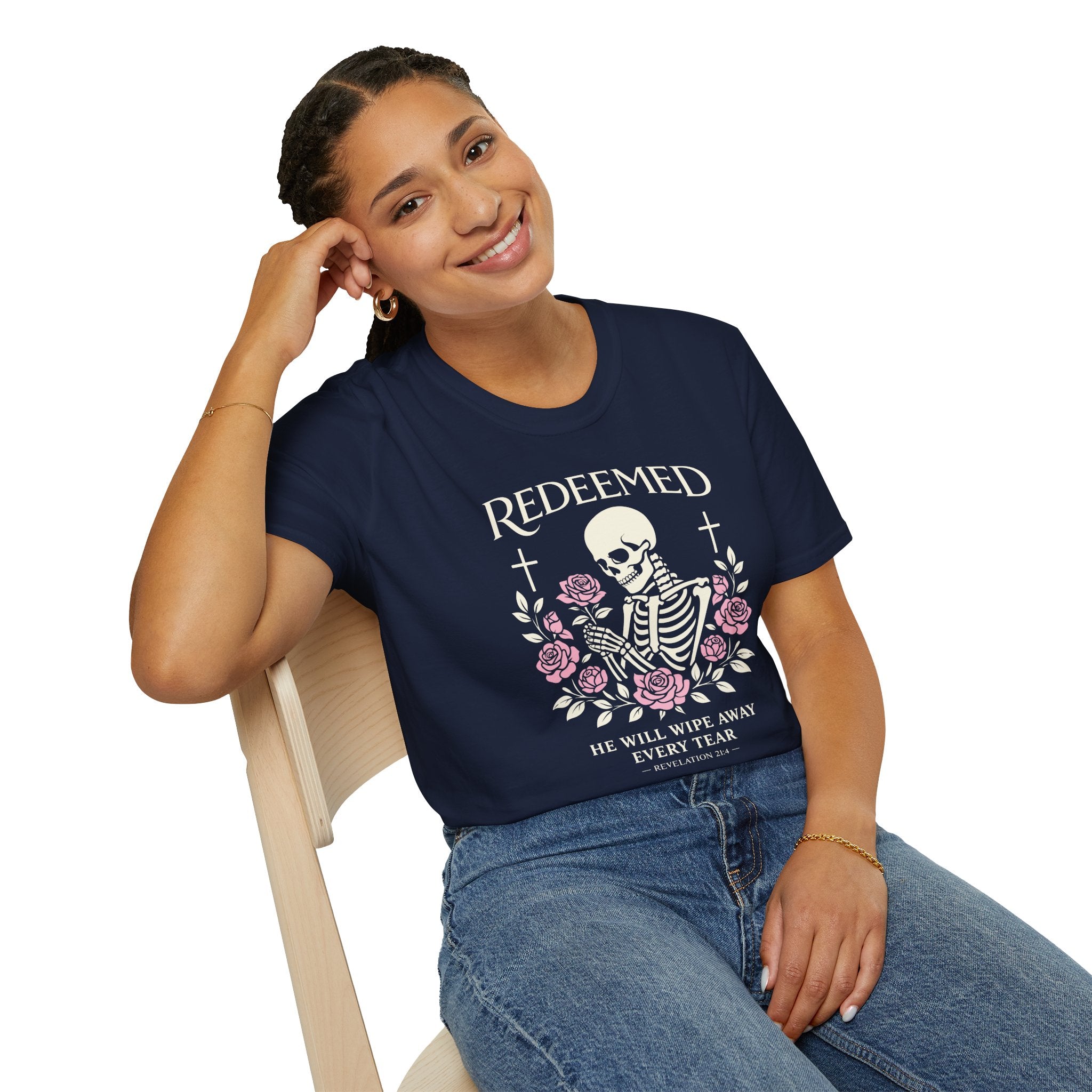 REDEEMED HE WILL WIPE AWAY EVERY TEAR T-Shirt