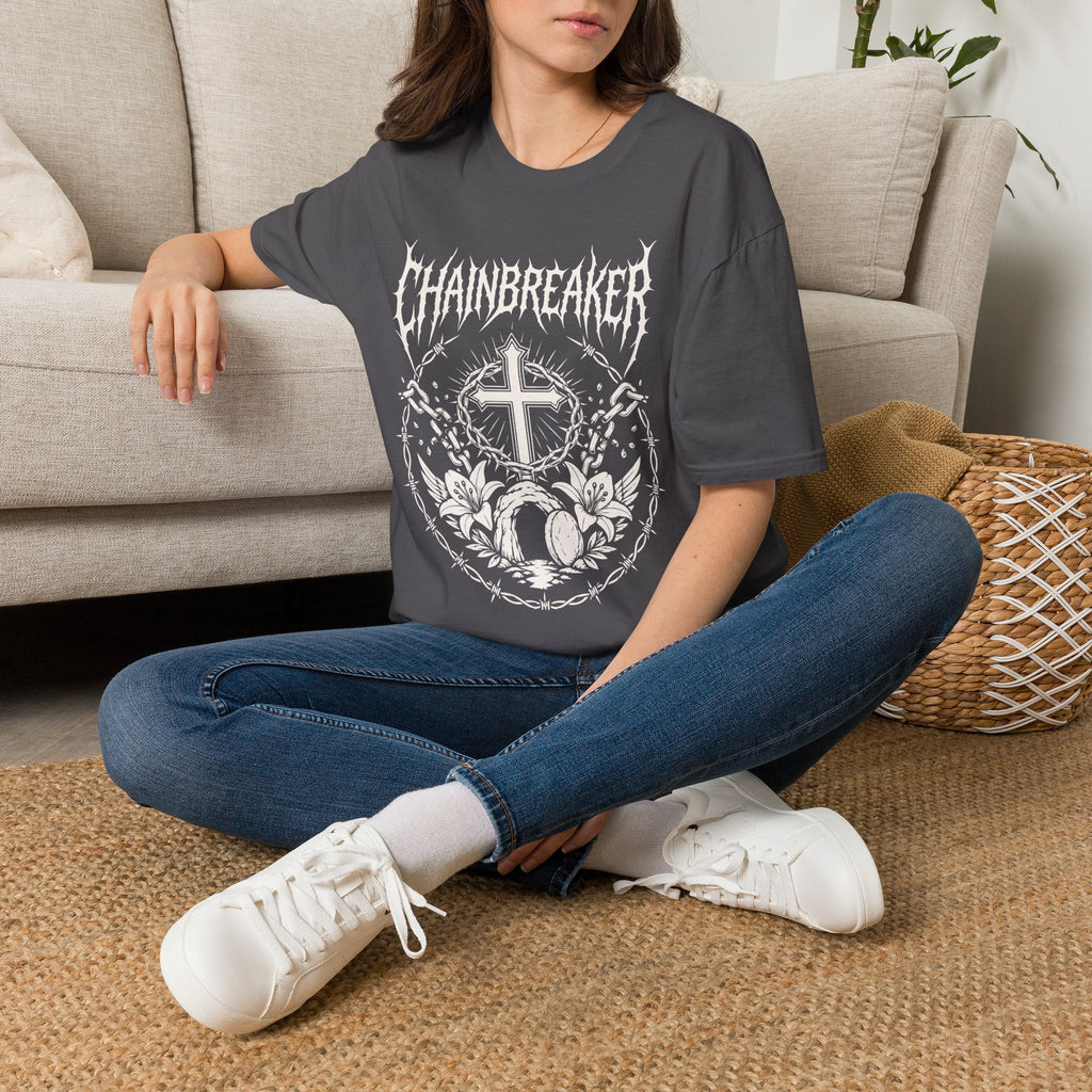CHAINBREAKER CROSS TOMB METAL T-Shirt