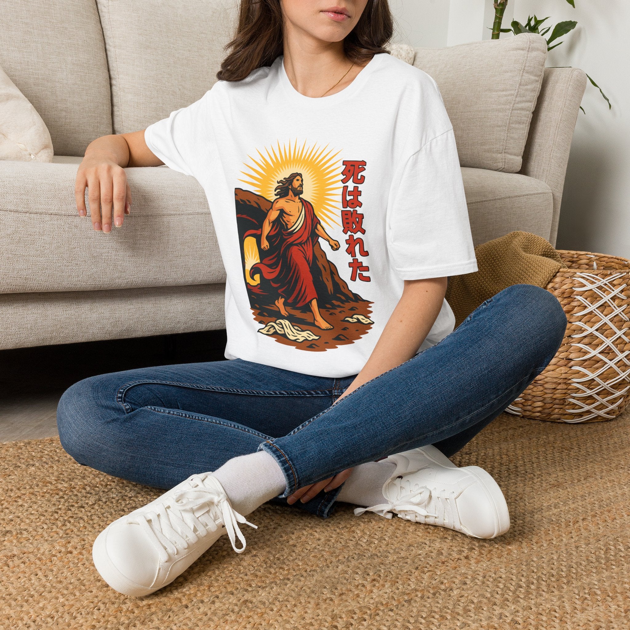 Manga Jesus Tomb Resurrection 2 T-Shirt