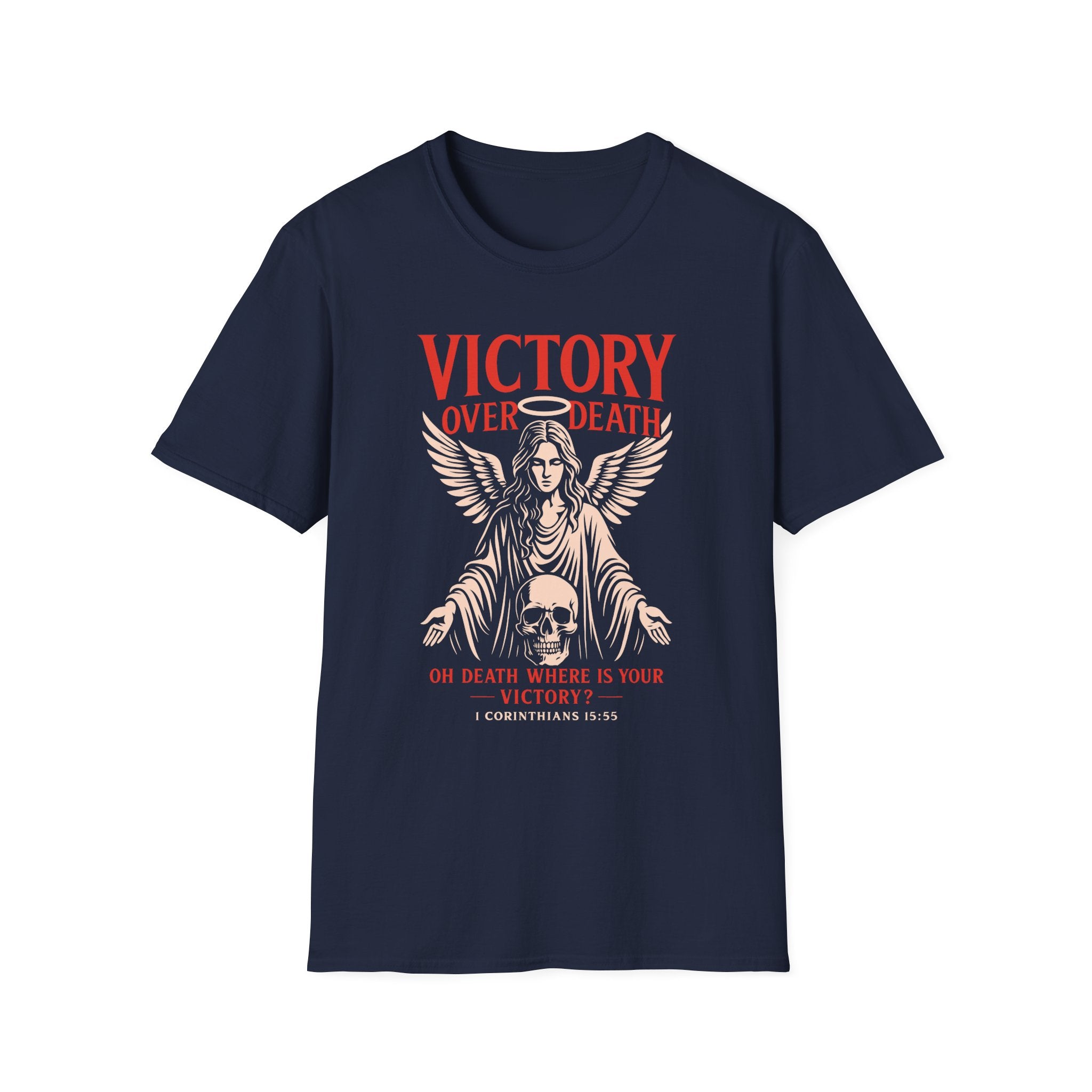 VICTORY OVER DEATH ANGEL SKULL T-Shirt