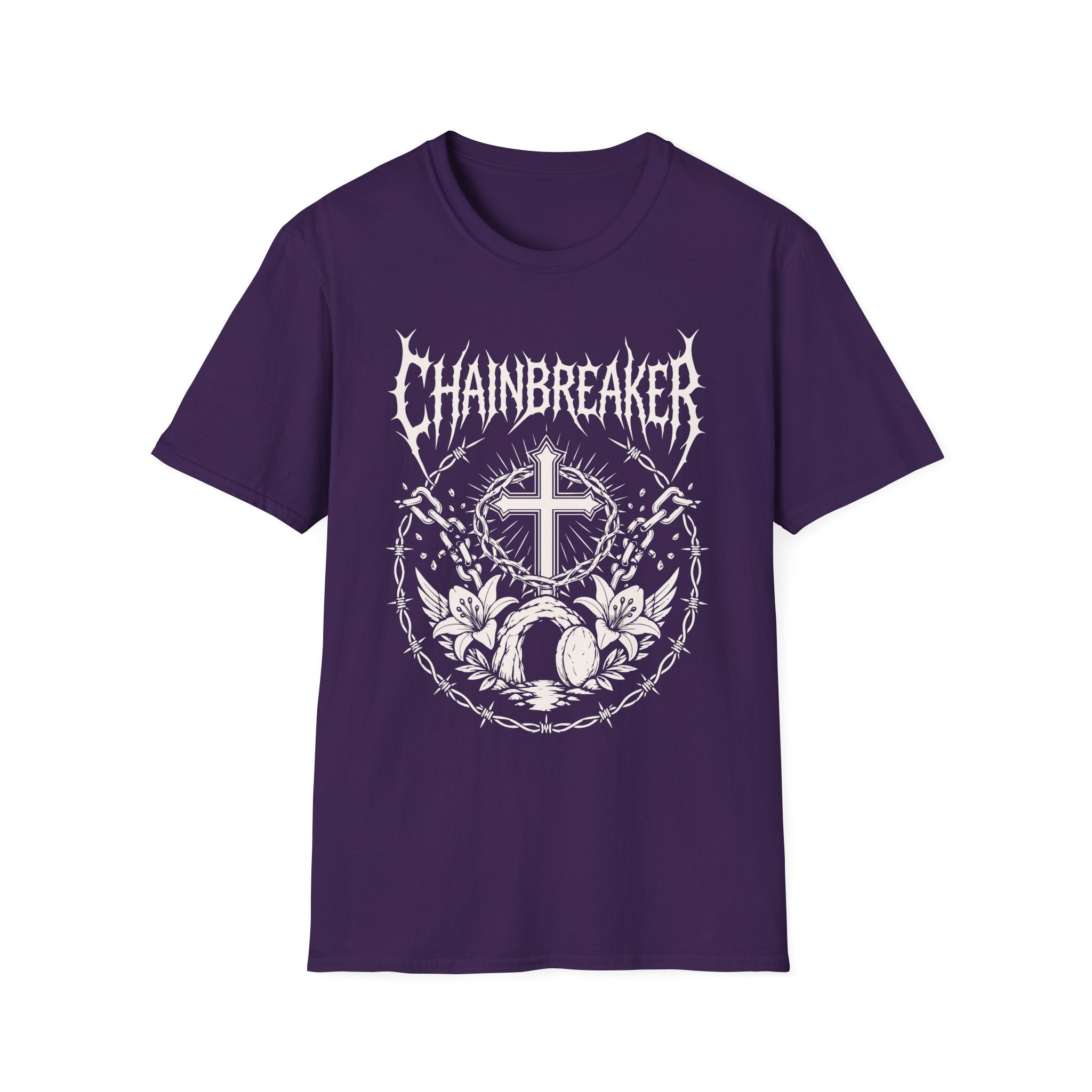 CHAINBREAKER CROSS TOMB METAL T-Shirt
