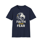 FAITH OVER FEAR LION T-Shirt