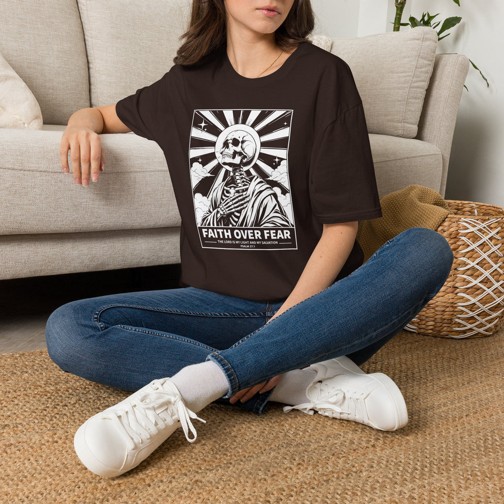 FAITH OVER FEAR THE LORD IS MY LIGHT T-Shirt