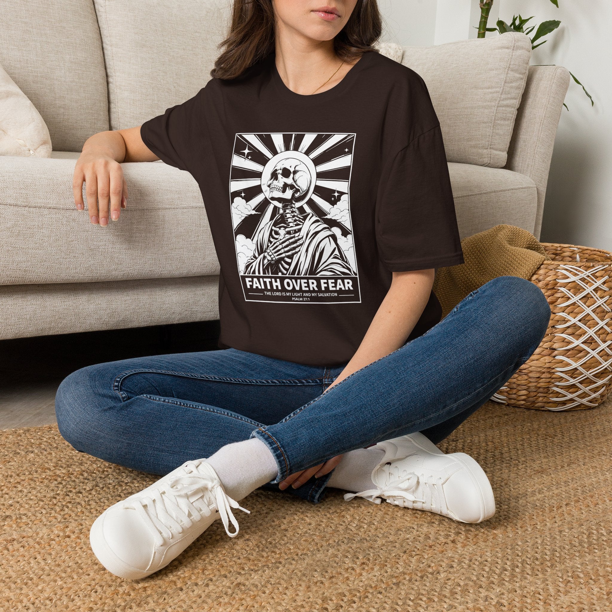 FAITH OVER FEAR THE LORD IS MY LIGHT T-Shirt