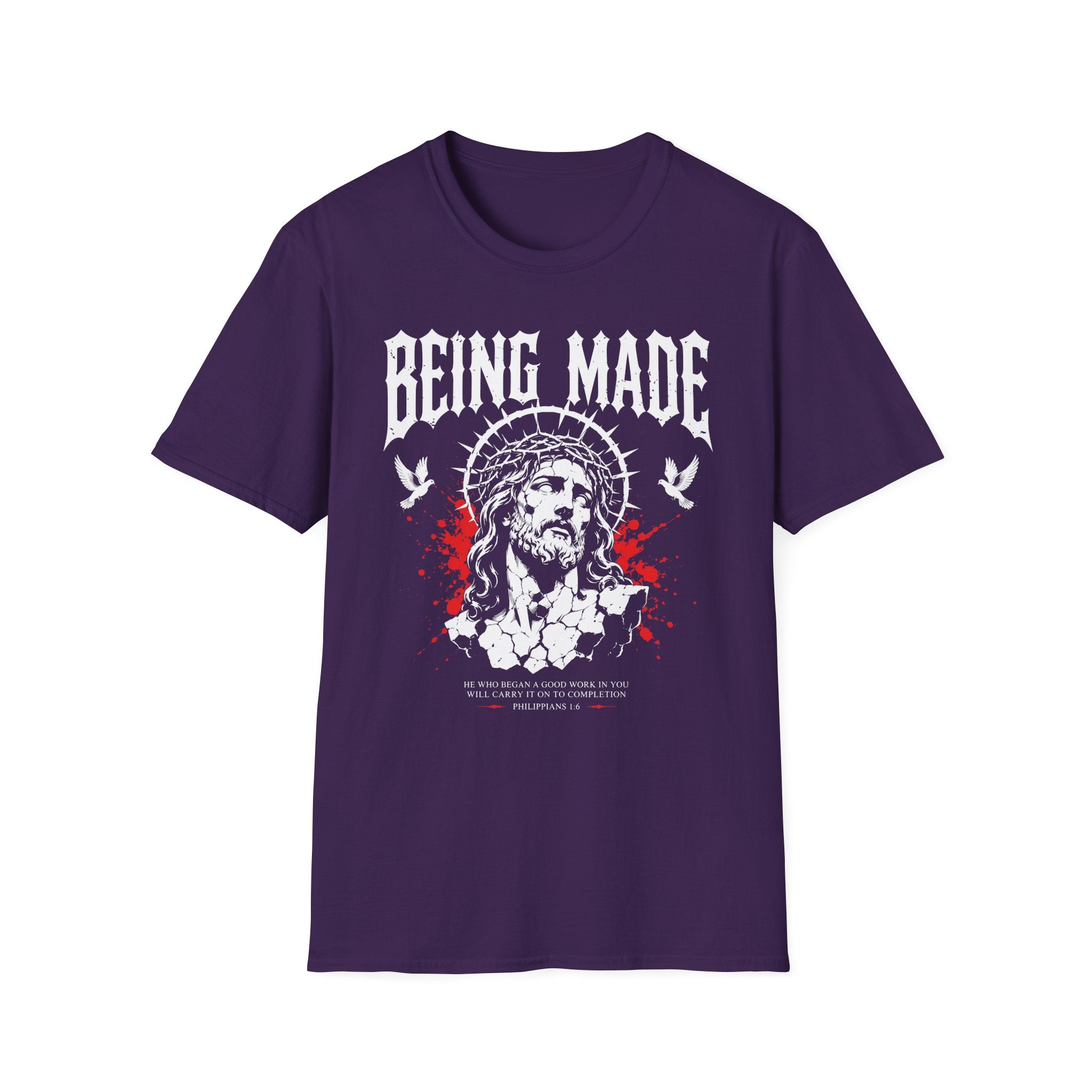 BEING MADE JESUS BROKEN STATUE T-Shirt