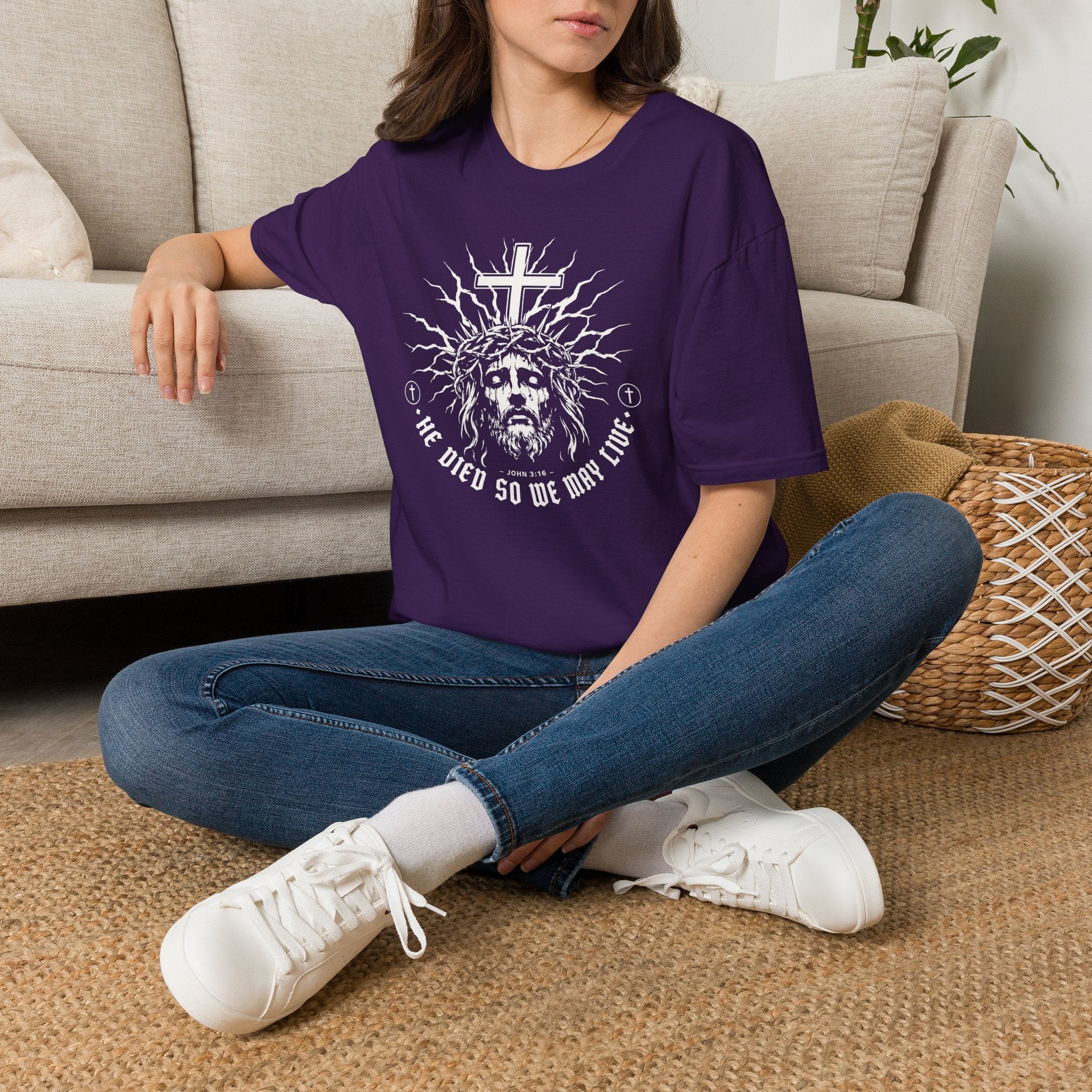 HE DIED SO WE MAY LIVE T-Shirt