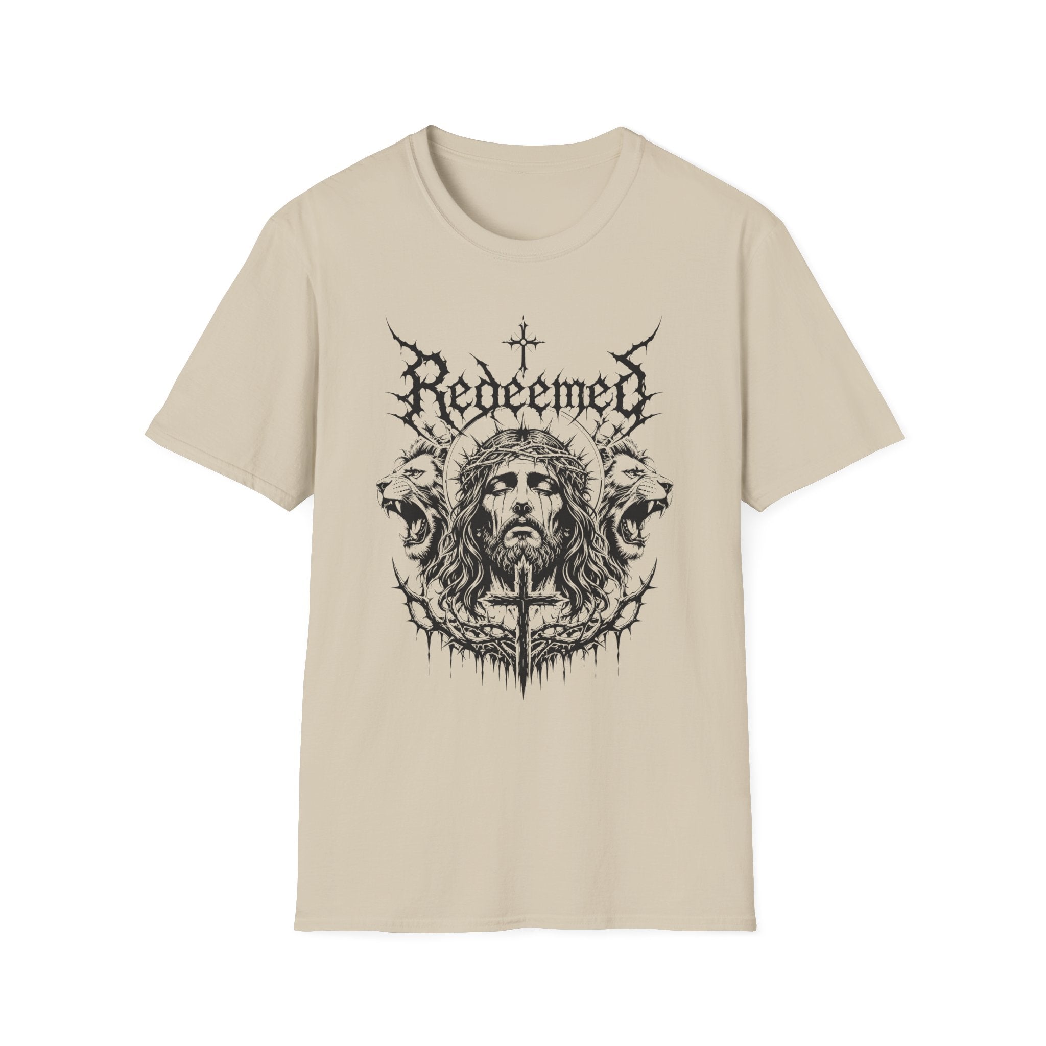 REDEEMED JESUS LION METAL T-Shirt