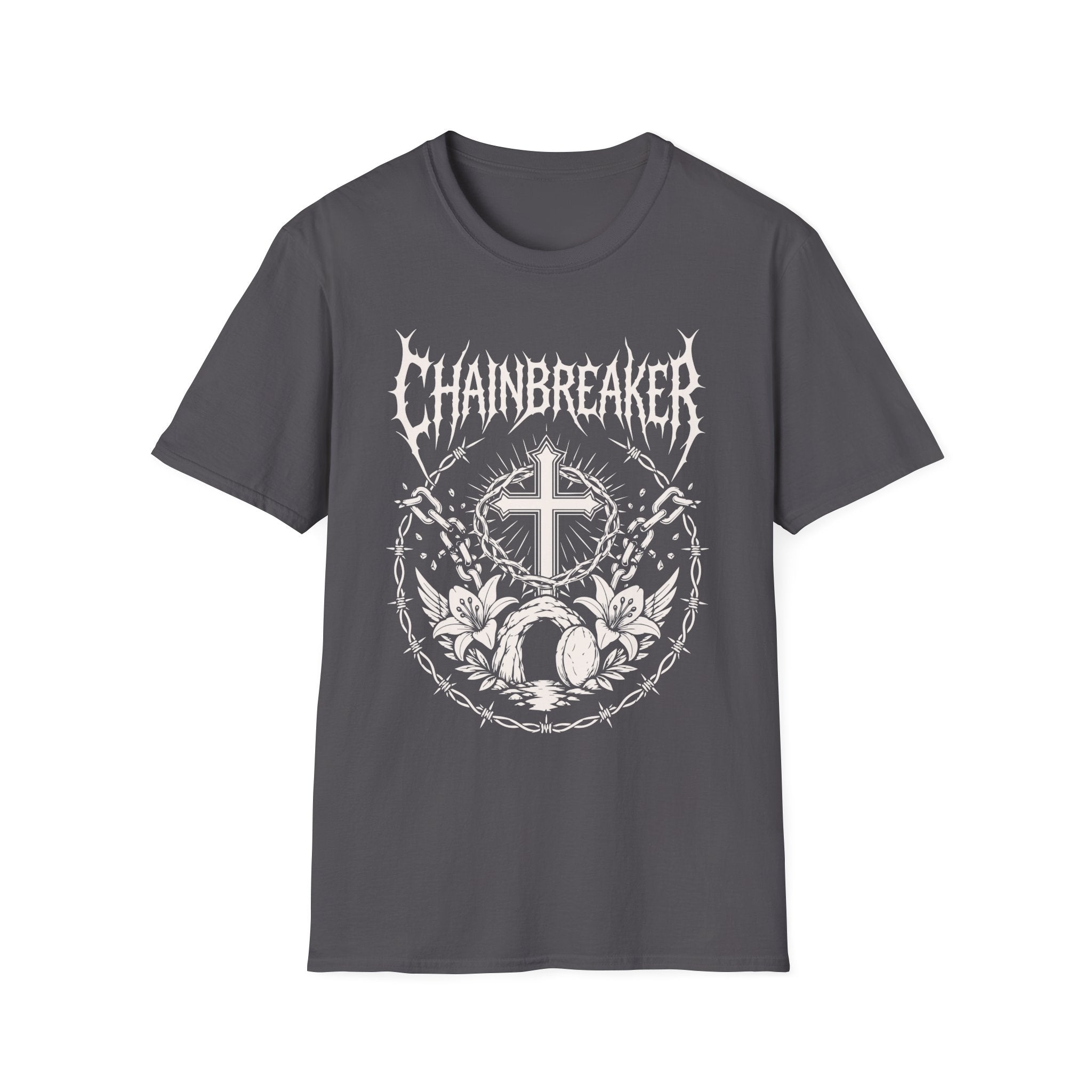 CHAINBREAKER CROSS TOMB METAL T-Shirt