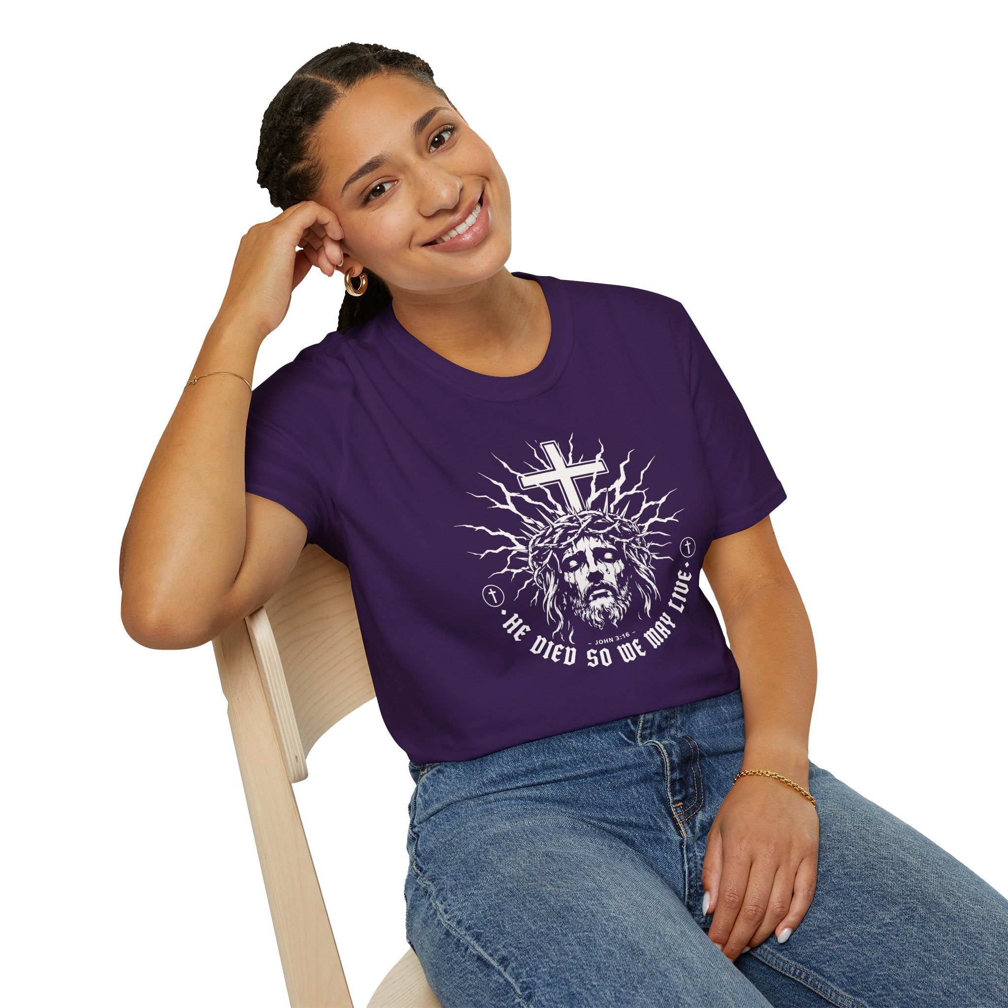 HE DIED SO WE MAY LIVE T-Shirt