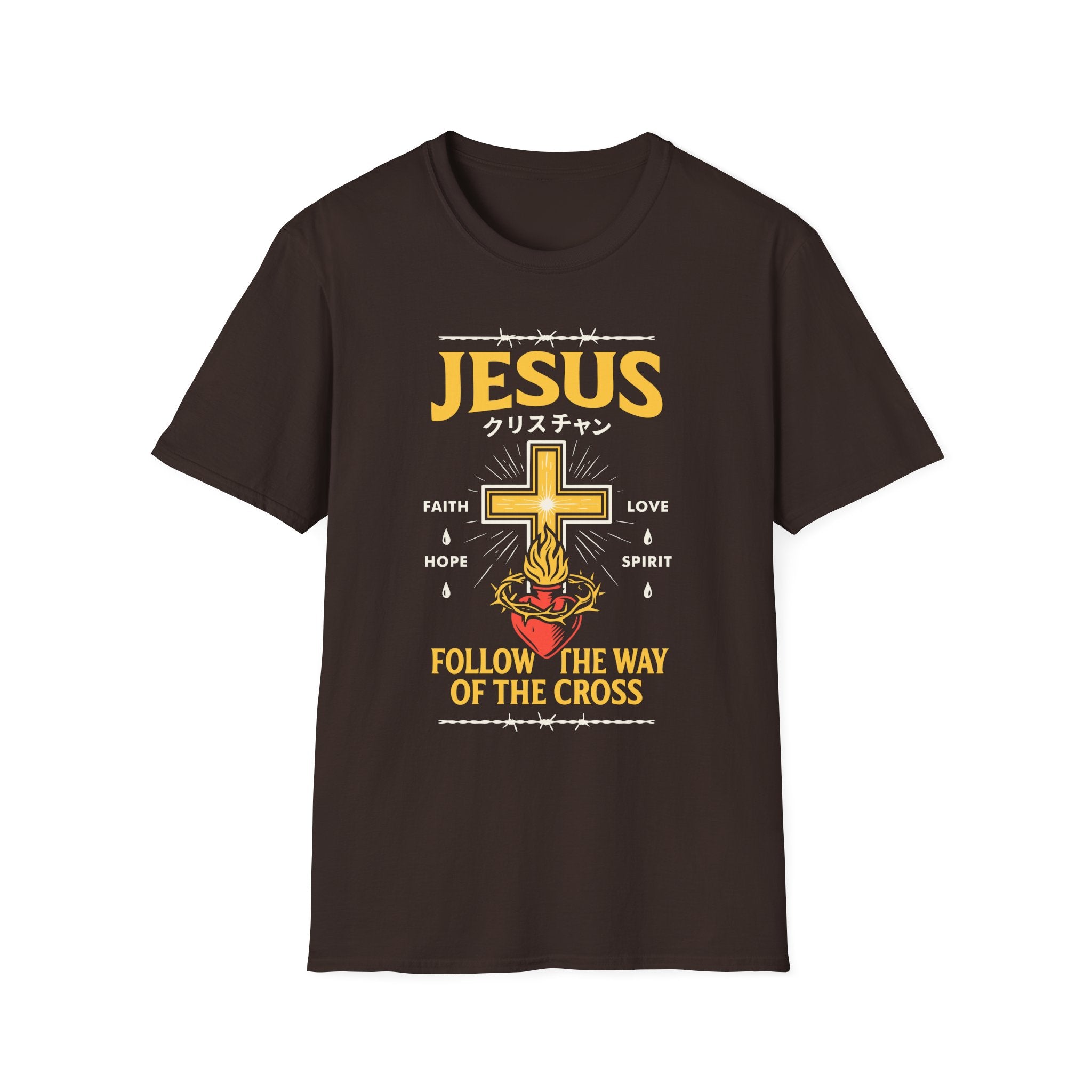 JESUS FOLLOW THE WAY OF THE CROSS T-Shirt