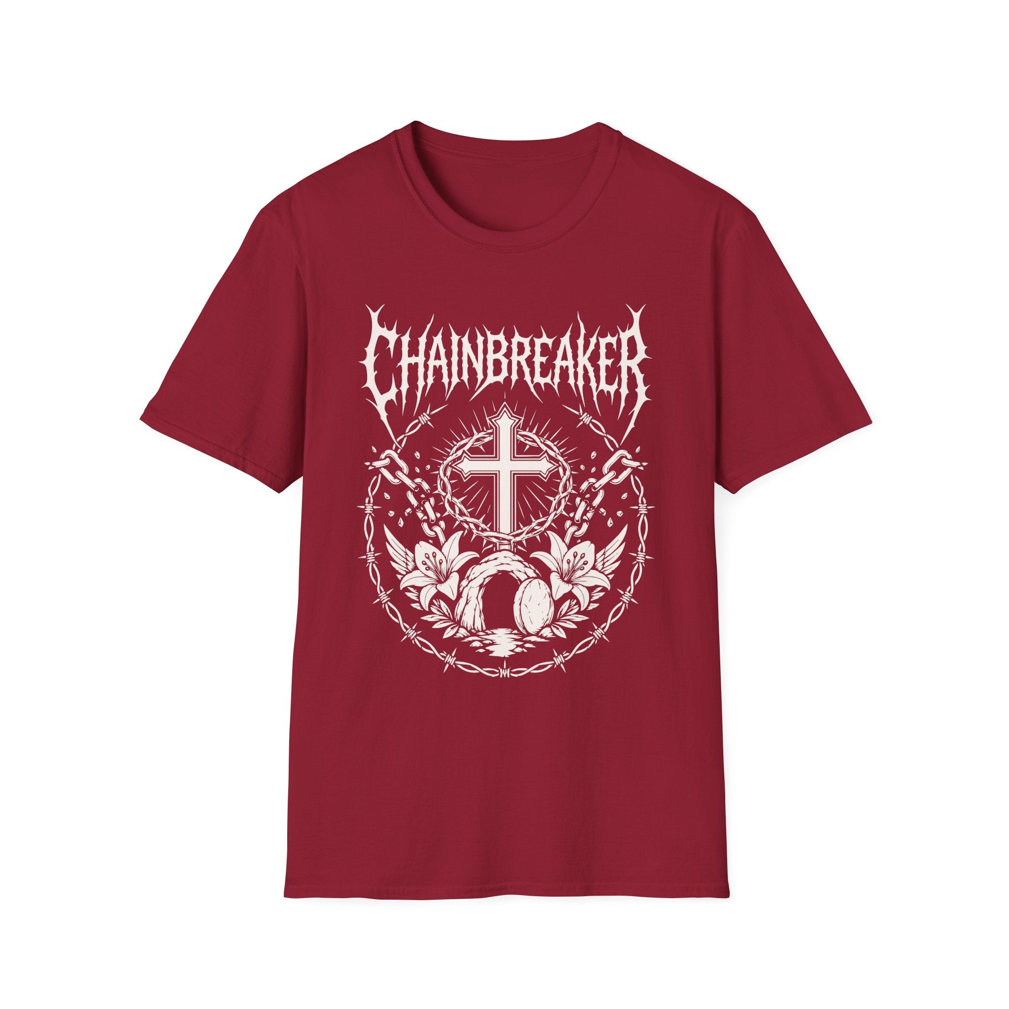 CHAINBREAKER CROSS TOMB METAL T-Shirt