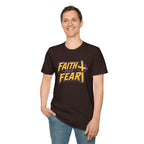 FAITH OVER FEAR YELLOW PURPLE 1 T-Shirt