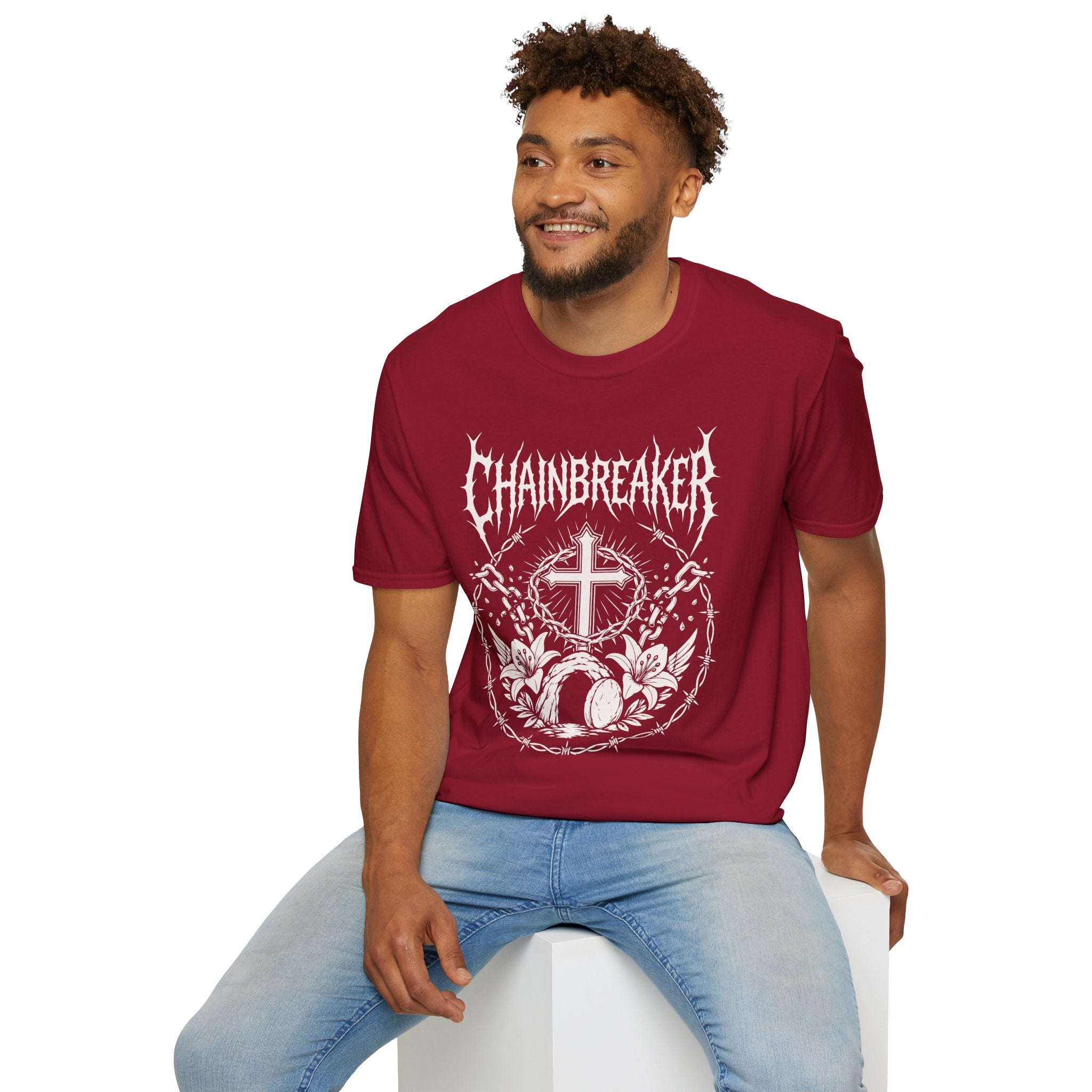 CHAINBREAKER CROSS TOMB METAL T-Shirt