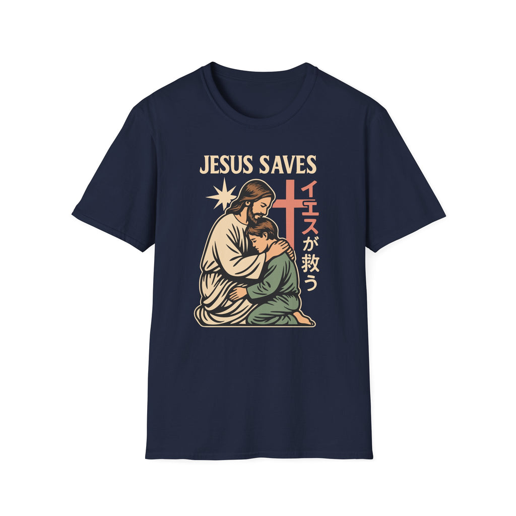 MANGA JESUS SAVES T-Shirt