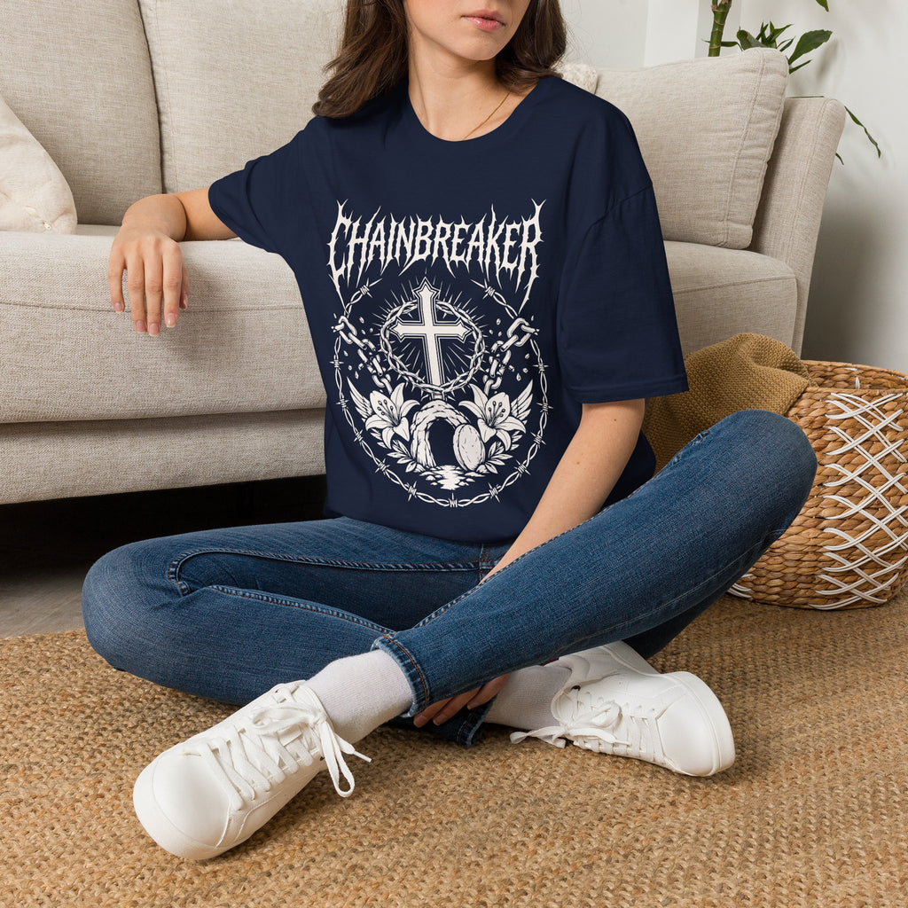 CHAINBREAKER CROSS TOMB METAL T-Shirt