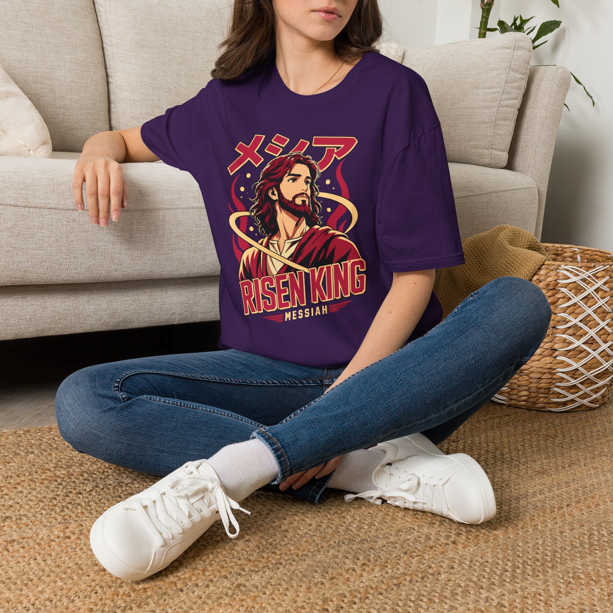RISEN KING MESSIAH JESUS ANIME T-Shirt