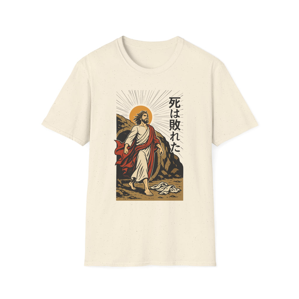 Manga Jesus Tomb Resurrection T-Shirt