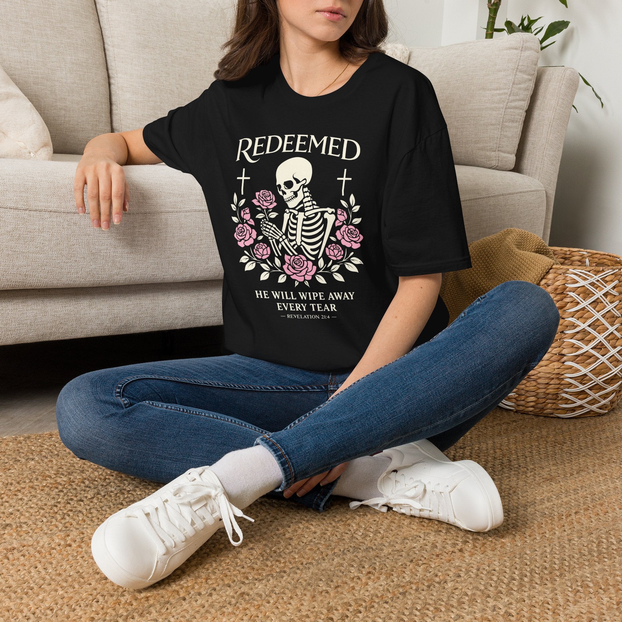 REDEEMED HE WILL WIPE AWAY EVERY TEAR T-Shirt
