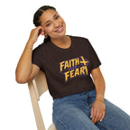 FAITH OVER FEAR YELLOW PURPLE 1 T-Shirt