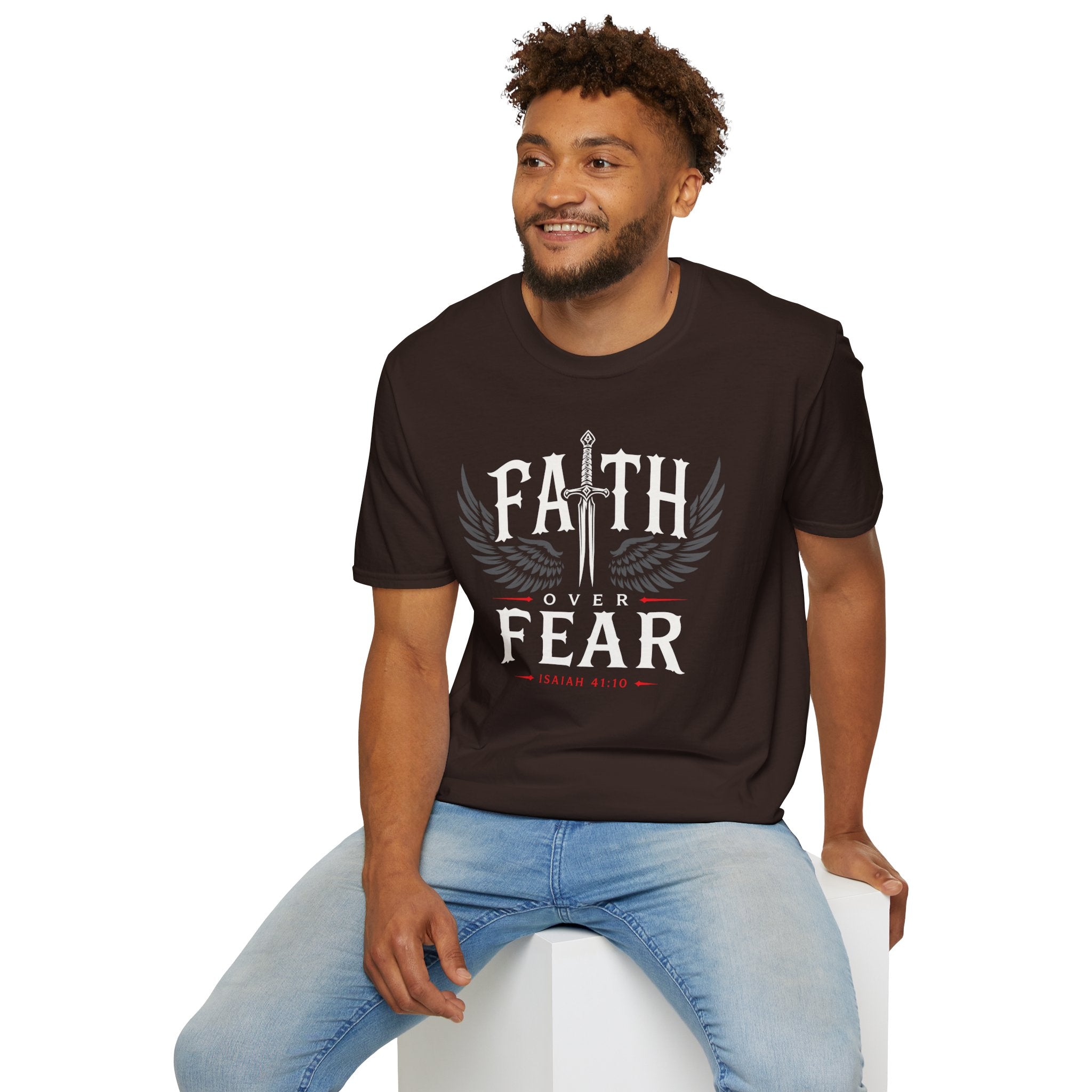 FAITH OVER FEAR SWORD T-Shirt