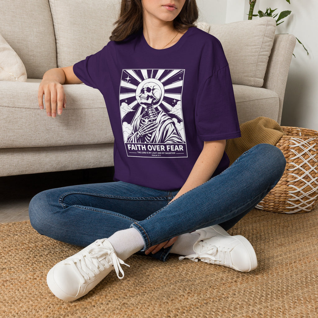 FAITH OVER FEAR THE LORD IS MY LIGHT T-Shirt