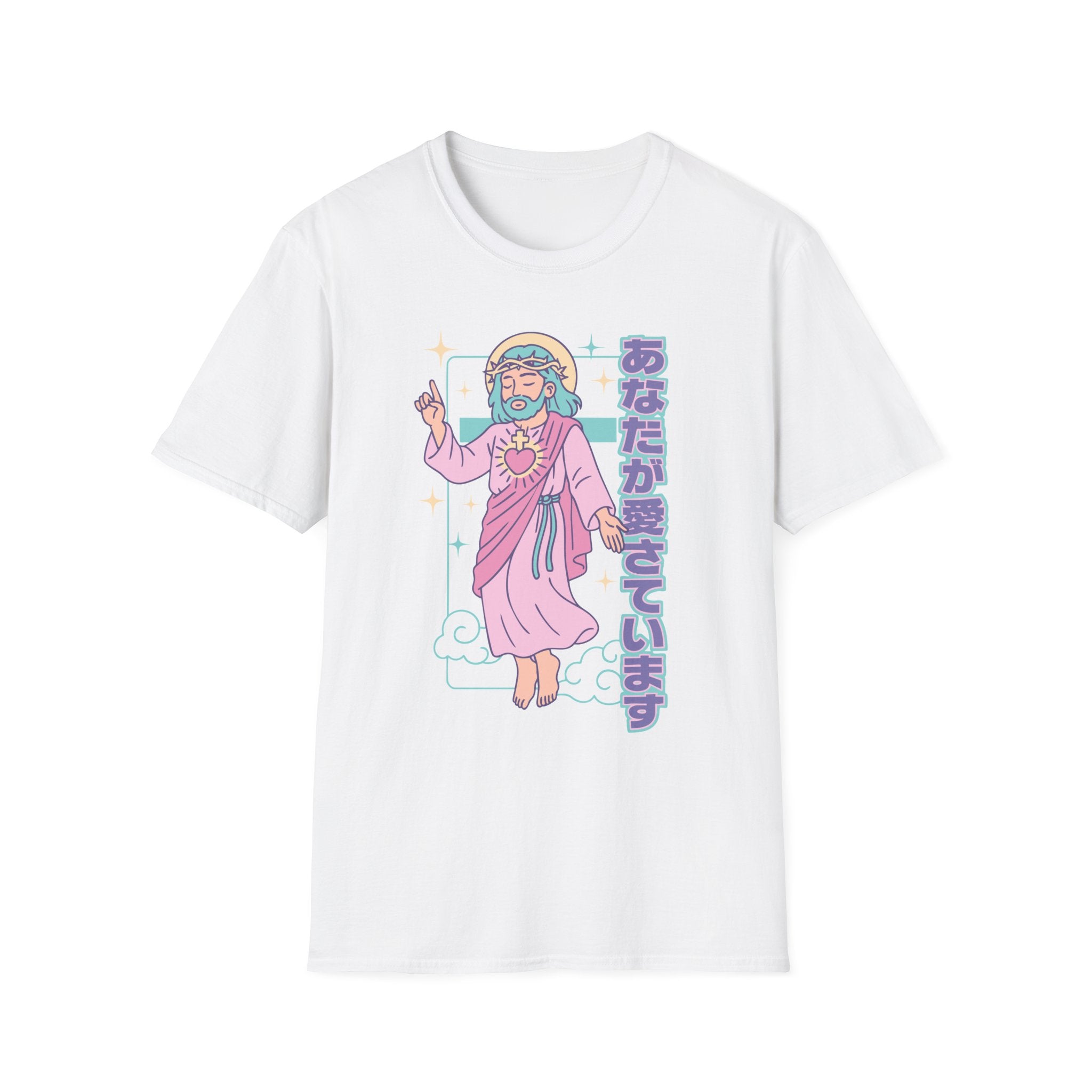 Manga Jesus Pastel 2 T-Shirt