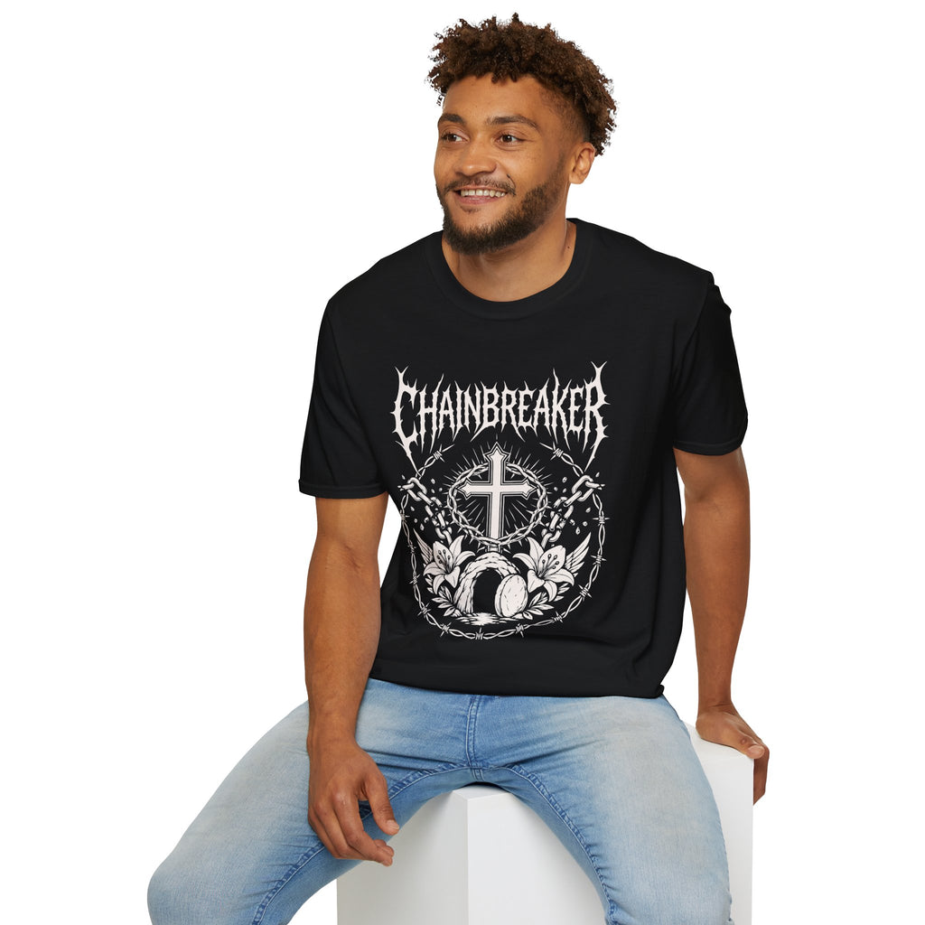 CHAINBREAKER CROSS TOMB METAL T-Shirt