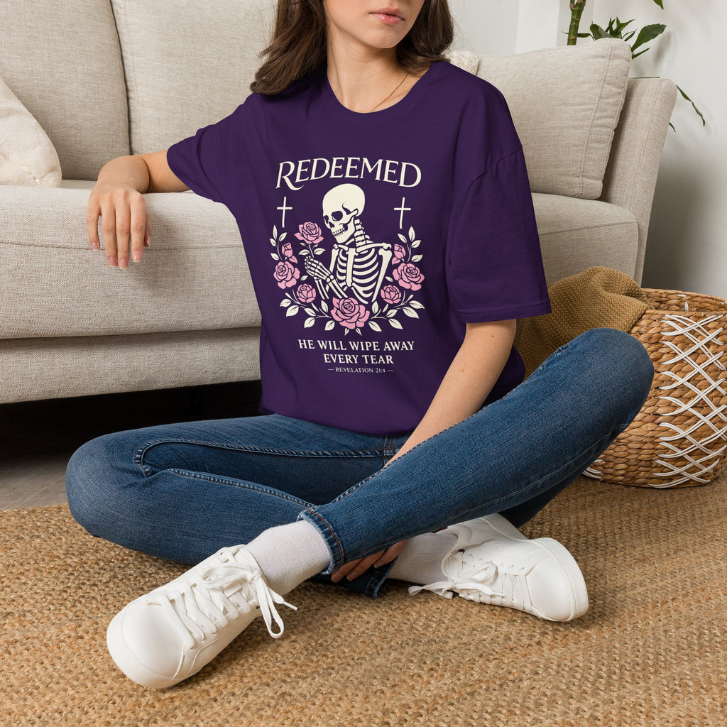 REDEEMED HE WILL WIPE AWAY EVERY TEAR T-Shirt